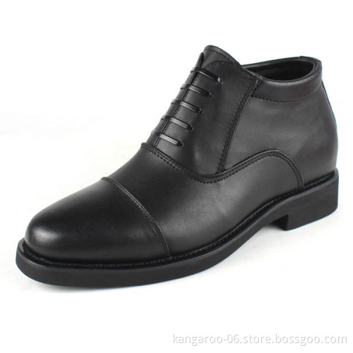 US Army High Ankle Black Steel Safety Uniform Shoes Liberty